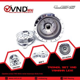 ดุมตรงรุ่น Lexi 125 นำเข้าจากอินโด Vnd Racing