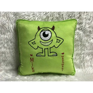 หมอนอิง ขนาด 14"x14" ลายมอนสเตอร์