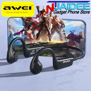 [แพ็คใน 30 นาที] หูฟังไร้สายบลูทูธ V5.2 ไม่ดีเลย์ Awei A886BL  Air Conduction Sports Wireless Headset