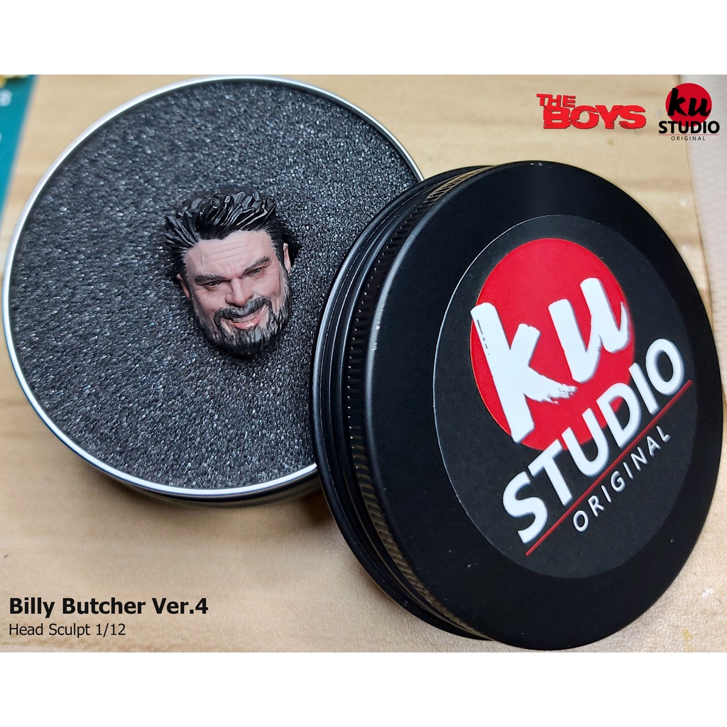 The Boys Billy Butcher Ver.4 Head Sculpt 1/12 The Boys Series