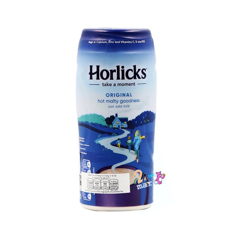 Horlicks Original Malt 400 กรัม ผงมอลต์ Horlick รสดั้งเดิม
