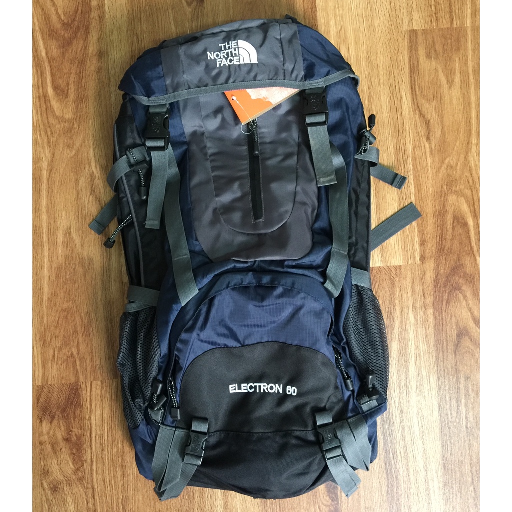 กระเป๋าเป้เดินทาง The North Face Electron 60L โครงเหล็กหนุนหลังพร้อมผ้า