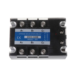 Zg 33-340 B 40 A Dc Control Ac 3 เฟสรีเลย์ Ssrโมดูล