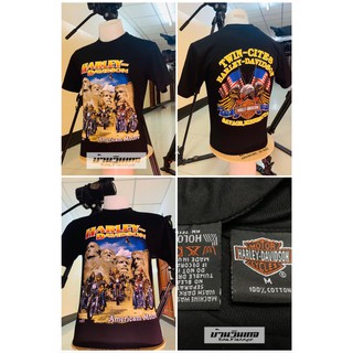 เสื้อยืดฮาเลย์ Harley-Davidson เสื้อยืดผู้ชาย เสื้อวินเทจ ป้ายฮาเลย์ ผ้าCotton 💯