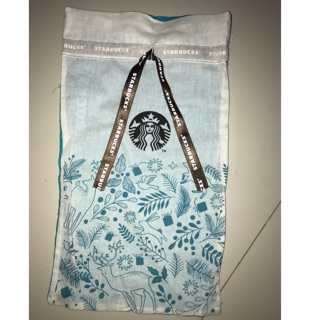 [ของแท้] ราคาส่ง ถุงผ้า Starbucks สำหรับใส่แก้ว ใส่ได้ขนาดถึง 24 ออนซ์