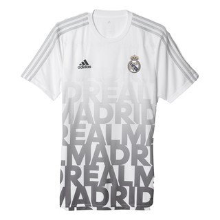 Adidas เสื้อฟุตบอล Real Madrid Pre-Match AC6507 (White)