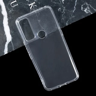 Tcl 20 R 5G T767H เคส TPU ซิลิโคน นิ่ม สีดํา ด้าน เคสโทรศัพท์ พร้อมฟิล์มกระจกนิรภัย