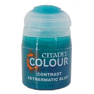 Citadel : CONTRAST: AETHERMATIC BLUE (18ML) สีอะคริลิคสำหรับทาโมเดล