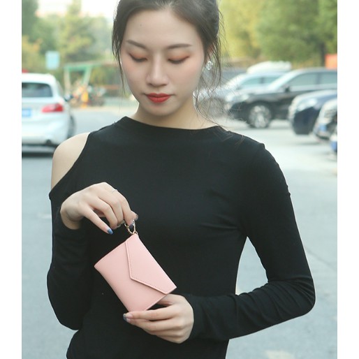 COM-2288  กระเป๋าสตางค์ใบสั้น น่ารัก