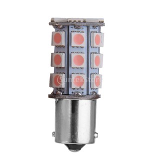 หลอดไฟเลี้ยวสีชมพู 1156 27 SMD 5050 LED