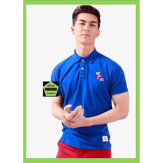 Rudedog เสื้อโปโล ชาย หญิง รุ่น F-one สีน้ำเงิน