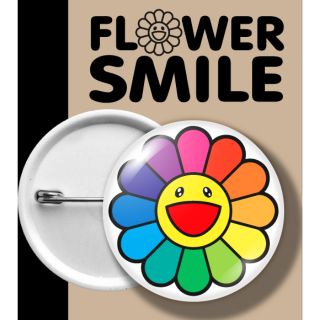 เข็มกลัด ฟลาวเวอร์ สไมล์ FLOWER SMILE RAINBOW