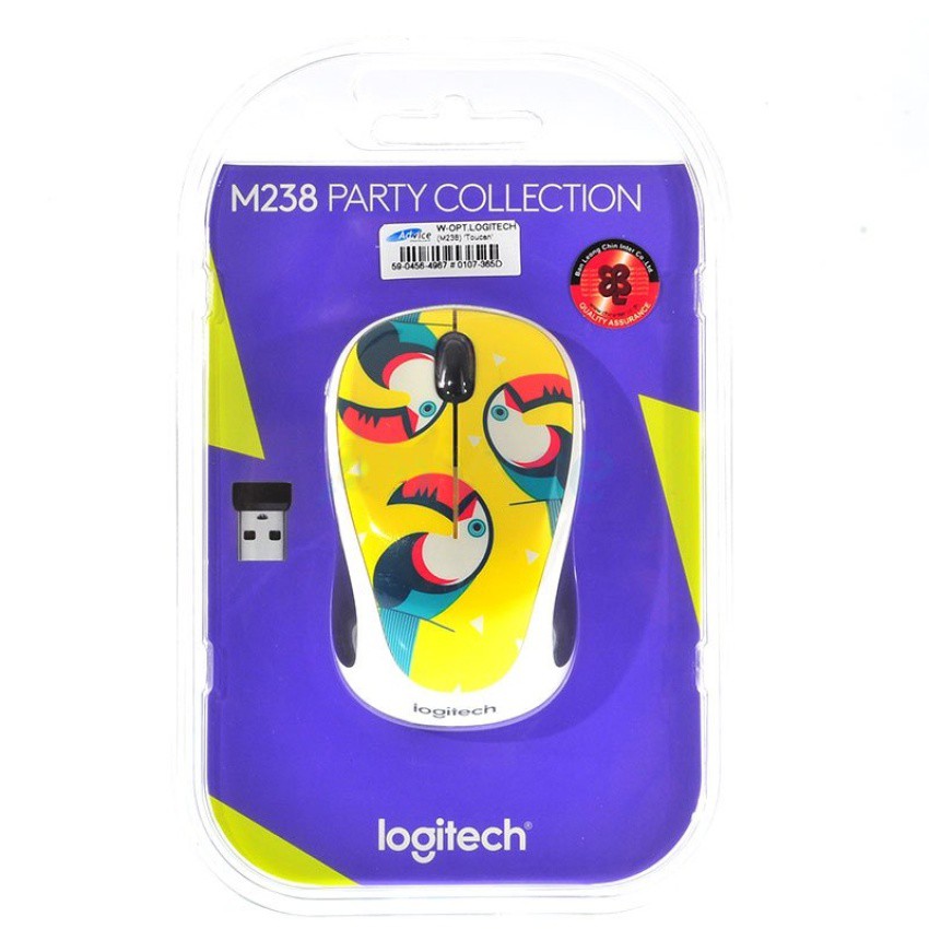 LOGITECH Wireless Optical Mouse (M238) Toucan