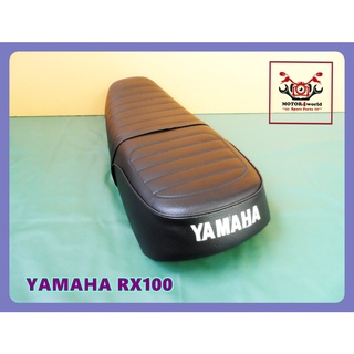 YAMAHA RX100 "BLACK" COMPLETE DOUBLE SEAT // เบาะ เบาะรถมอเตอร์ไซค์ สีดำ หนังพีวีซี งานสวย สินค้าคุณภาพดี