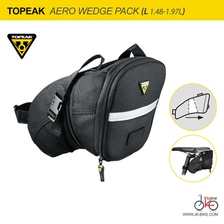 กระเป๋าใต้อานจักรยาน (L) TOPEAK AERO WEDGE PACK (L) SEAT BAG