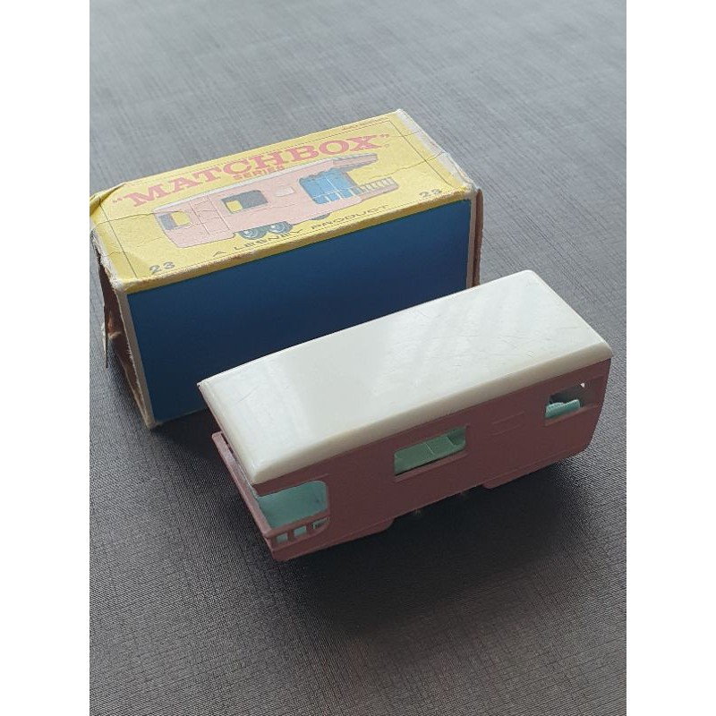Matchbox Lesney: Trailer Caravan with Original Box King Size