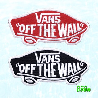 🌈ตัวรีดติดเสื้อ - Vans Off The Wall