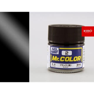 สีสูตรทินเนอร์ mr.color c2 black