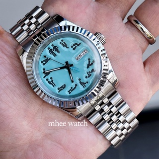 Seiko Modified Sex Make Love Tiffany Blue Dial with DJ case and Jubilee Strap