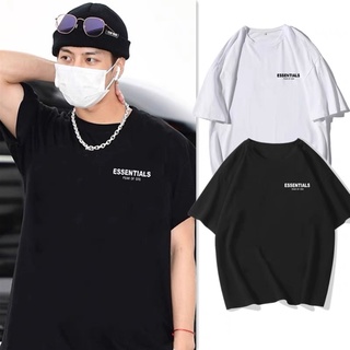 พรีออเดอร์❗️ เสื้อยืด คอกลม สีดำ สีขาว essentials fg fear of god เหมือนที่แจ็กสันใส่ พี่แจ็ก jackson wang team wang