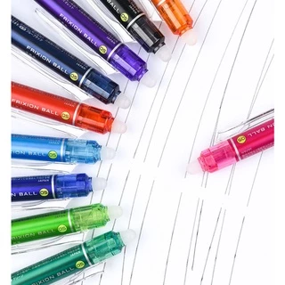 (ใหม่!! Frixion Waai โทนสีเบจ) PILOT Frixion Ball Knock 0.5 ปากกาลบได้ ของแท้ นำเข้าจากญี่ปุ่น ไพลอต ปากกาสี ลบได้