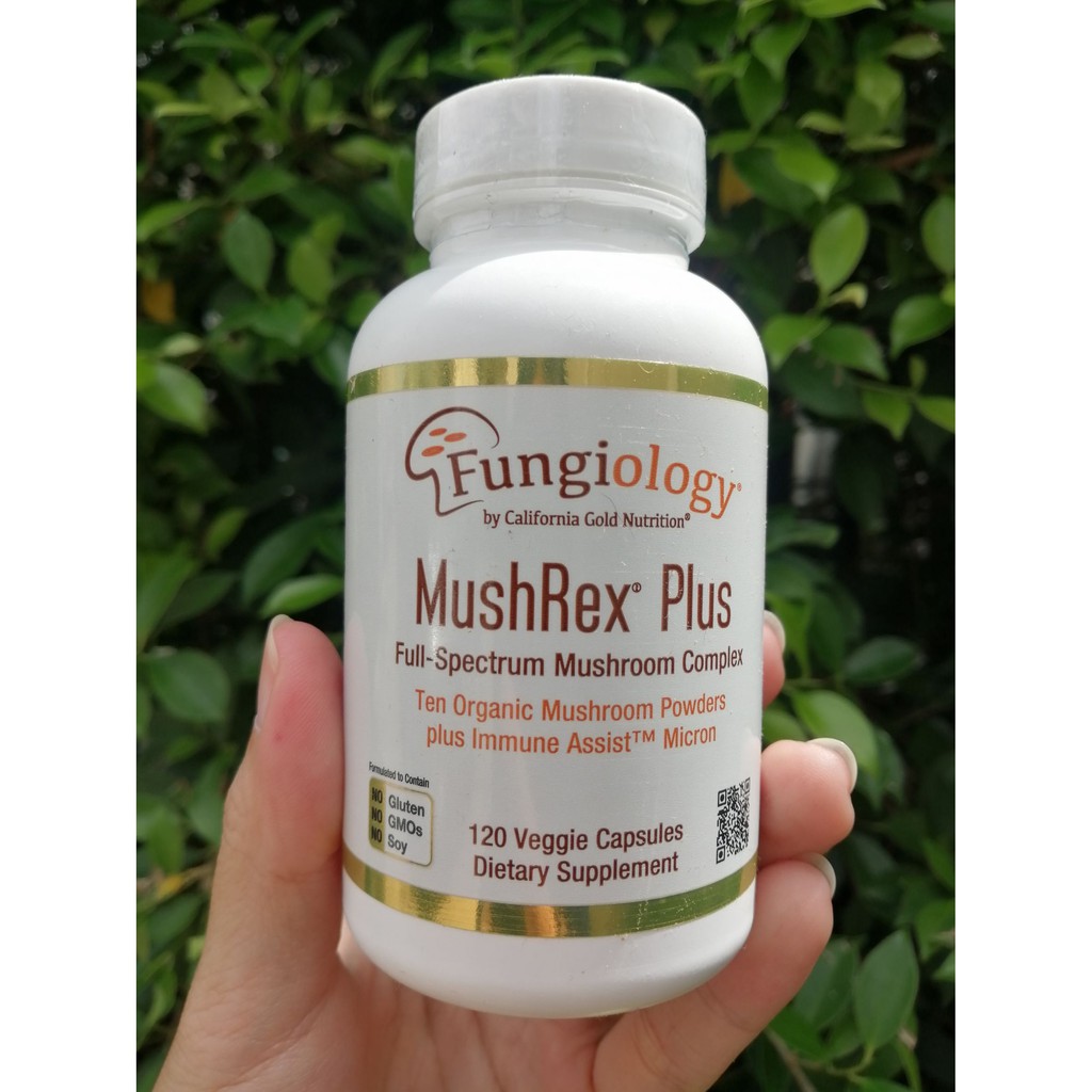 สารสกัดจากเห็ด 10 ชนิด MushRex Plus Full-Spectrum Mushroom Complex ...