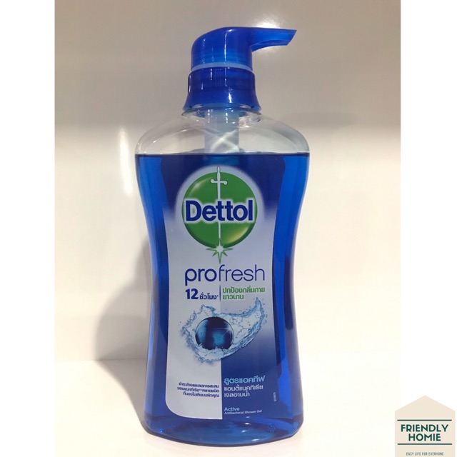 เดทตอล เจลอาบน้ำ แอนตี้แบคทีเรีย Dettol Shower Jel Anti Bacterial 500ml