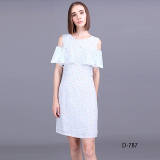 AMILA Dress AM-D787 เรย่อนโคโม่   IGPU19-9