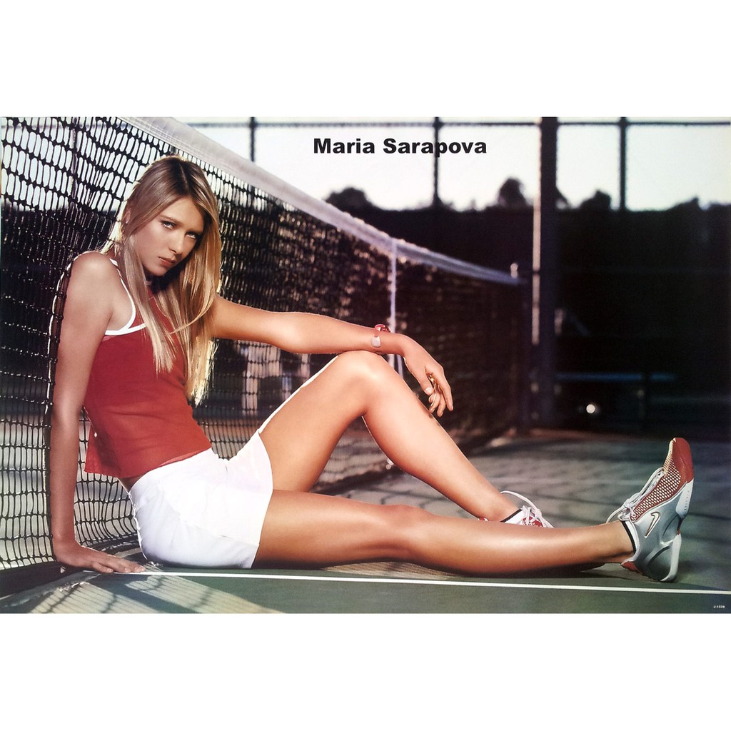 โปสเตอร์ รูปถ่าย นักกีฬา เทนนิส มาเรีย ชาราโปวา Maria Sharapova POSTER 24”x35” Photo Russia Tennis C
