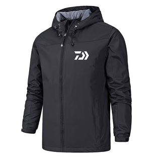 Daiwa เสื้อแจ็คเก็ตลายพรางแบบแห้งเร็วสําหรับผู้ชาย