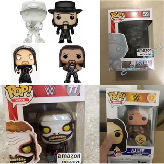 Funko POP WWE: Undertaker ฟิกเกอร์ไวนิล John Cena 59 สีใส