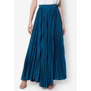กางเกงขายาว Pleated Maxi Stellar