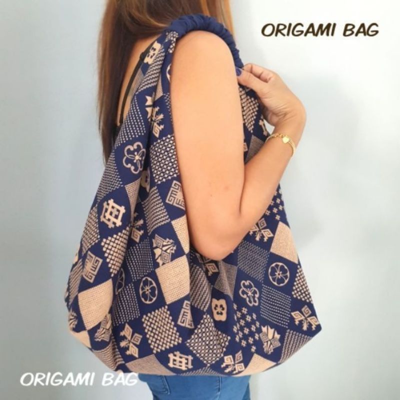 New Origami bag กระเป๋าทรงผ้าพับ