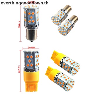 Ever หลอดไฟเลี้ยวรถยนต์ LED 1156 7440 T20 3030 35smd W21W