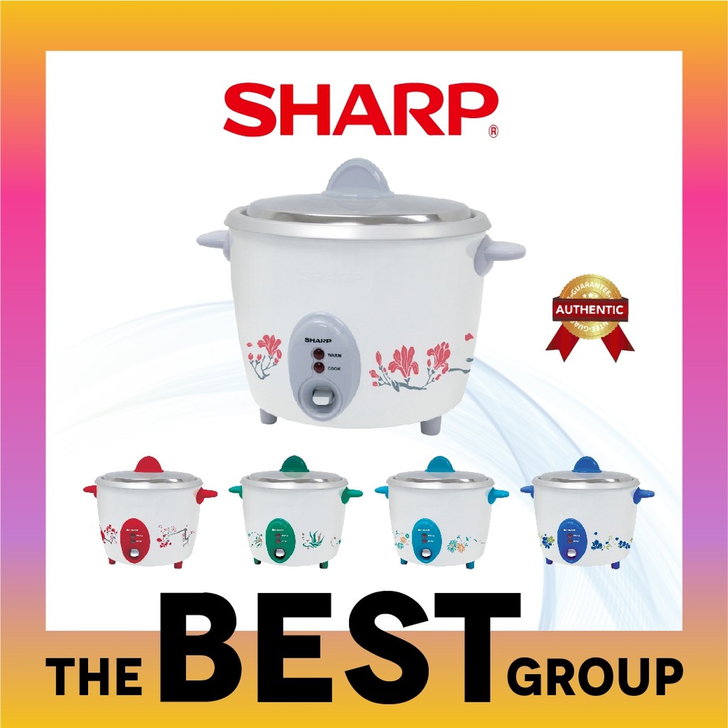 SHARP หม้อหุงข้าว 0.6 ลิตร รุ่น KSH-D06 , KSHD06 (ของแท้รับประกันศูนย์นาน 3 ปี)