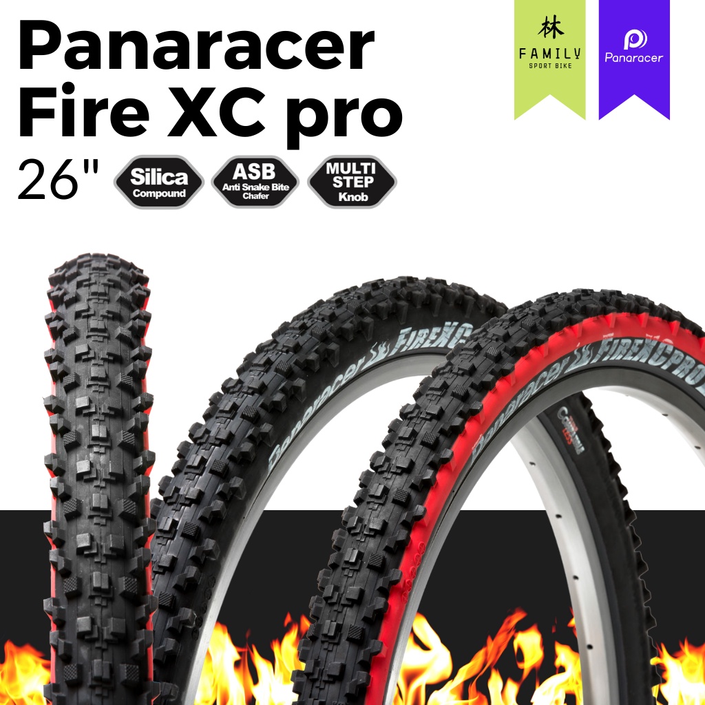 ยางจักรยาน Panaracer Fire XC Pro ขนาด 26x2.10
