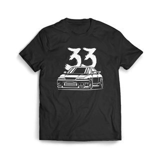 เสื้อผ้าผชเสื้อยืด ลาย Nissan Skyline R33 Gt RS-5XL