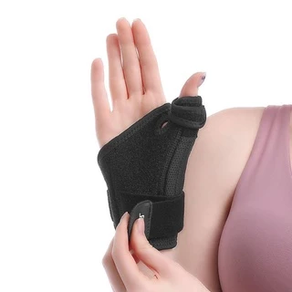 อุปกรณ์ดามโคนนิ้วโป้ง ข้อมือ แกนพลาสติกแข็ง2แผ่น AOLIKESแท้ Thumb guard Bracers Wrist joint pain sprain rehabilitation
