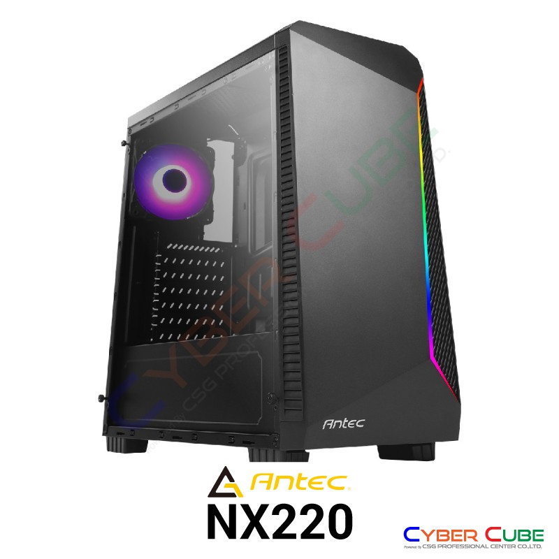 Antec NX220 ARGB Mid Tower Gaming (เคส) Case