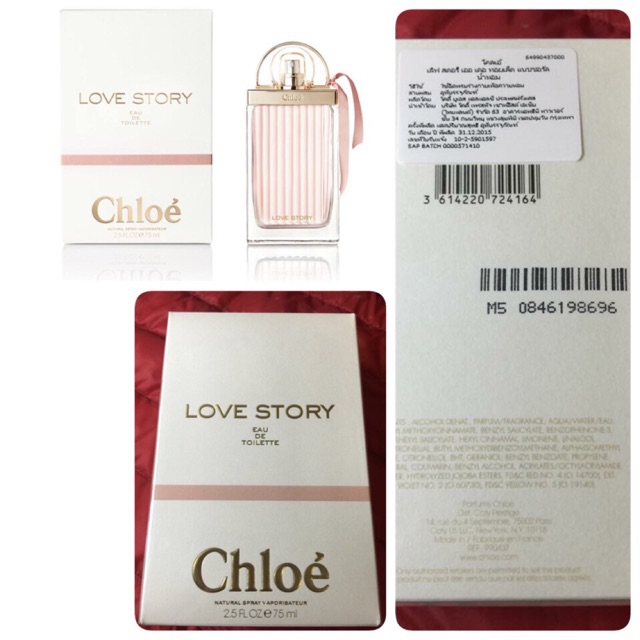 Chloe' Love story EDT 100ml