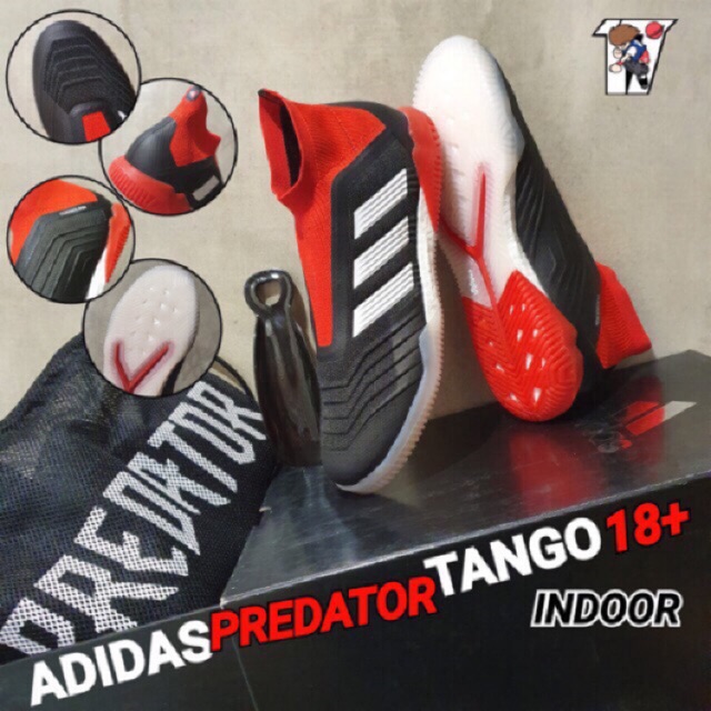 🔥ลดหนักมาก ของแท้💯% Adidas predator tango18+ indoor สีออริจินอล ตัวโคตรทอป พื้นBoost