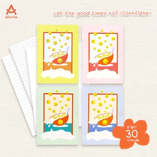 allwrite Notebook A5 "Let the good time roll" สมุดโน๊ตเล่มเล็ก สมุดโน๊ต สมุดจดบันทึก สมุดน่ารัก