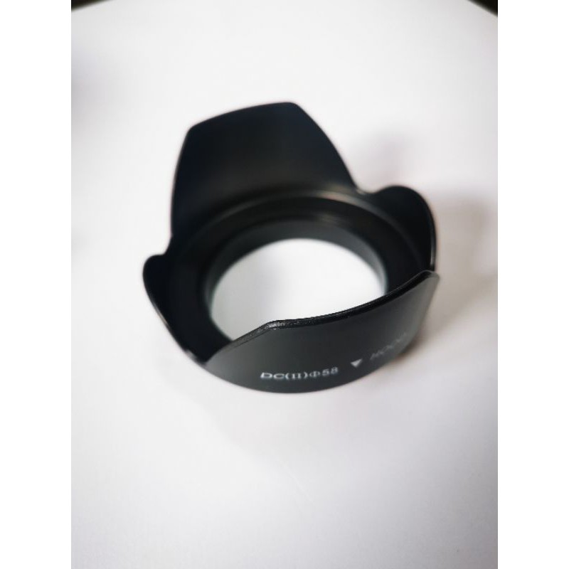 Hood เกลียว 58 MM สำหรับใสเลนส์ #4