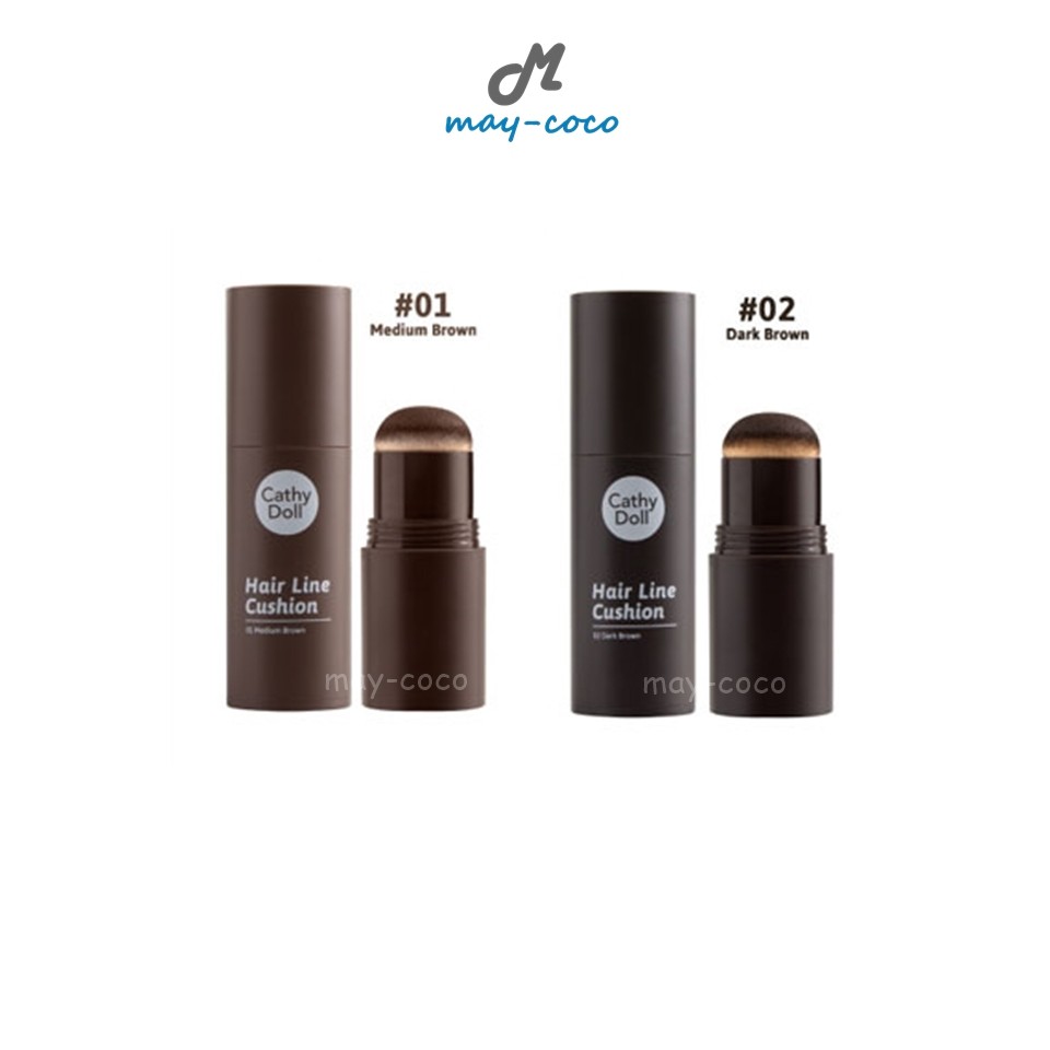 ถูก/แท้/มีไลฟ์ ปิดเหม่ง Cathy Doll Hair Line Cushion คุชชั่น คูชั่น แฮร์ไลน์ ปิดผมบาง ปรับรูปหน้า ผมหนา