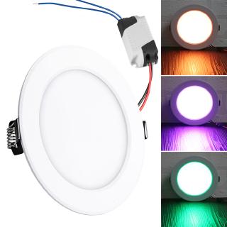 j3-18 w rgb led โคมไฟเพดานโคมไฟดาวน์ไลท์พร้อมรีโมท ac 85-265 v