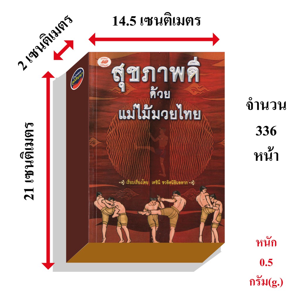 สุขภาพดีด้วยแม่ไม้มวยไทย 160บ.(8675)