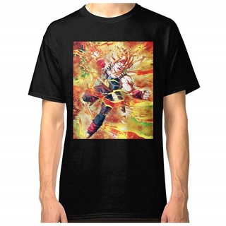 เสื้อยืดผ้าฝ้ายเสื้อยืด พิมพ์ลาย Bardock Father s Fury Clic DMN10 สีดําL XL  XXL 3XL