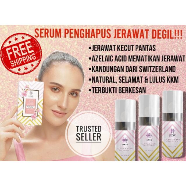 Elexa RADIANCE SERUM เซรั่มลดริ้วรอย กําจัดสิวอักเสบ ผ่านการทดสอบผิวหนัง KKM ราคา