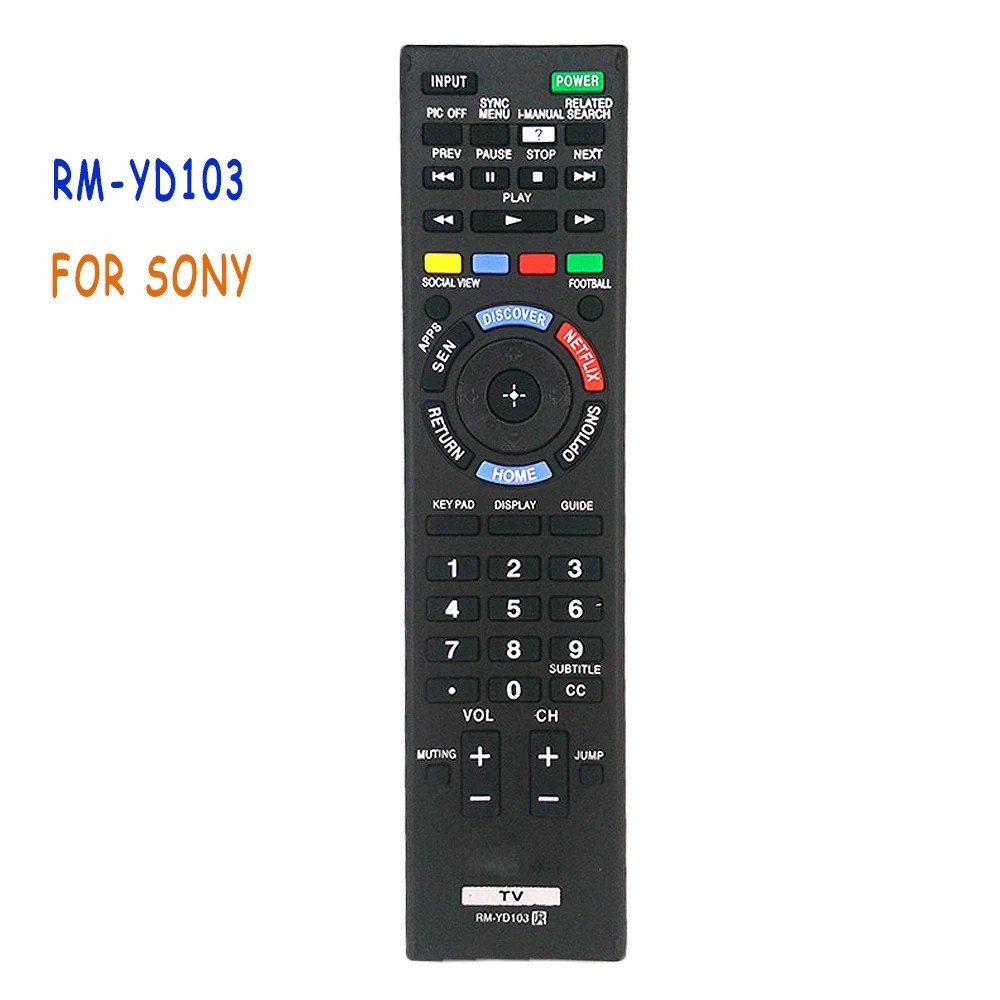 Sony สมาร์ท bravia ทีวี RM-YD103 ใหม่เปลี่ยนรีโมทคอนโทรลสําหรับ Sony RMYD103 LED LCD TV KDL32W700B X