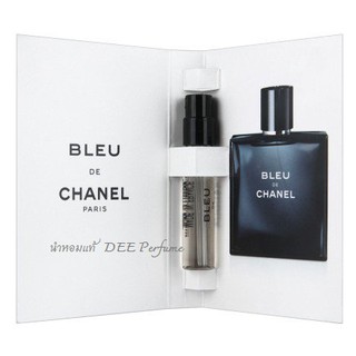 Chanel Bleu De Chanel EDT 1.5ml น้ำหอมพกพา vial หัวสเปรย์ น้ำหอมแท้100%